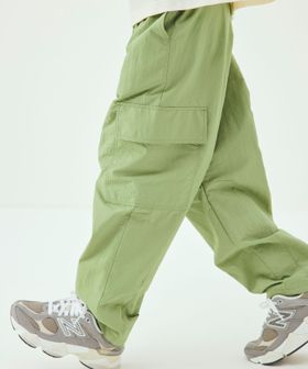 green label relaxing/【スタメンシリーズ】タッサーカーゴパンツ / キッズ  100cm―160cm 撥水 UVカット/カーゴパンツ