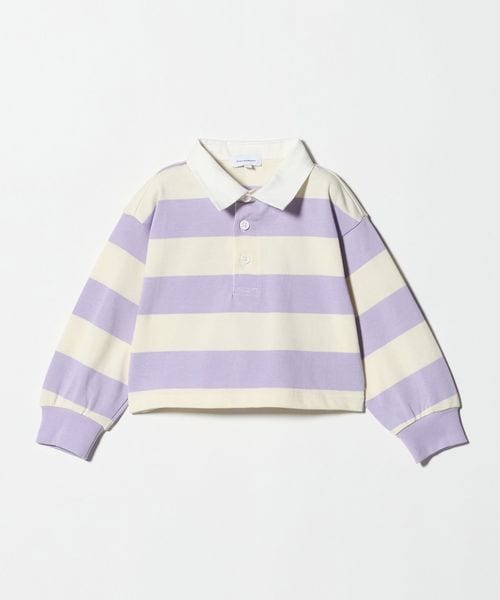 green label relaxing/ショート ラガーシャツ / キッズ  100cm―130cm/Tシャツ / カットソー