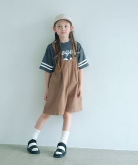 green label relaxing/【COOL CHIC GIRLS STYLE】サロペット ショーツ / キッズ  120cm―160cm/オーバーオール / オールインワン