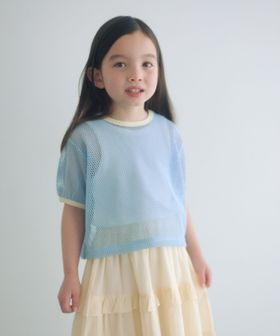 green label relaxing/メッシュTシャツ＋タンクトップ セット / キッズ  100cm―130cm/Tシャツ / カットソー