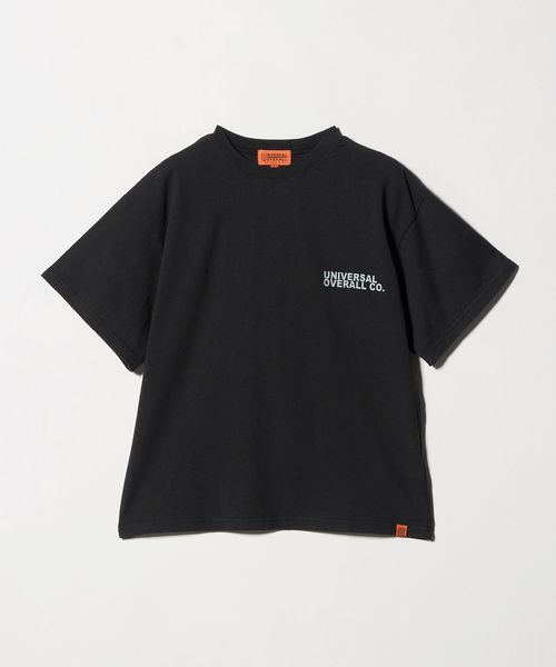 UNIVERSAL OVERALL/【別注】＜UNIVERSAL OVERALL＞ロゴ Tシャツ / キッズ  140cm―160cm/Tシャツ / カットソー