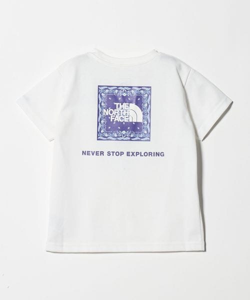 THE NORTH FACE/＜THE NORTH FACE＞バンダナ スクェア ロゴ Tシャツ / キッズ100cm―120cm/Tシャツ / カットソー