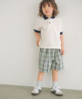 green label relaxing/チェック ハーフパンツ キッズ / 100cm―130cm/ショート / ハーフパンツ