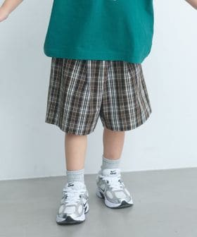 green label relaxing/チェック ハーフパンツ キッズ / 100cm―130cm/ショート / ハーフパンツ