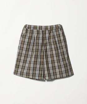 green label relaxing/チェック ハーフパンツ キッズ / 140cm―160cm/イージーパンツ