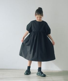 green label relaxing/バックリボン タッサー ワンピース / キッズ 140cm―160cm/ワンピース