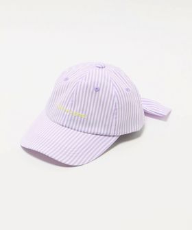 green label relaxing/ストライプ バック リボン キャップ / キッズ/キャップ