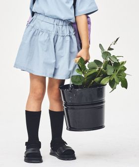 green label relaxing/【スタメンシリーズ】タッサーフリルキュロット / キッズ  100cm―160cm/ショート / ハーフパンツ