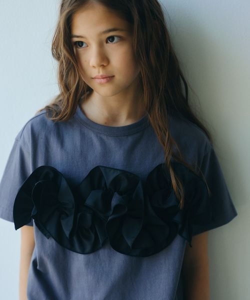 green label relaxing/【スタメンシリーズ】フリル Tシャツ / キッズ  100cm―160cm/Tシャツ / カットソー