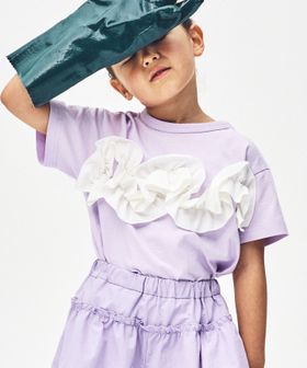 green label relaxing/【スタメンシリーズ】フリル Tシャツ / キッズ  100cm―160cm/Tシャツ / カットソー