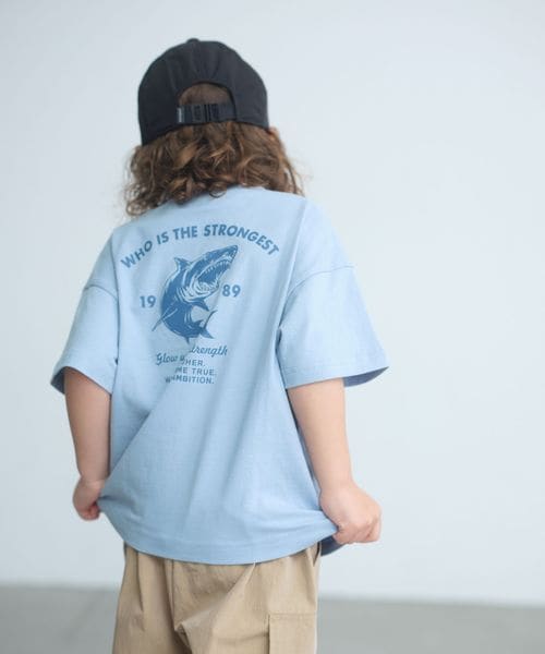 green label relaxing/【WEB限定】アニマルプリント Tシャツ/ キッズ 100cm―160cm/Tシャツ / カットソー