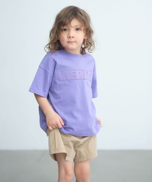 green label relaxing/ロゴ アップリケ Tシャツ / キッズ 100cm―130cm/Tシャツ / カットソー