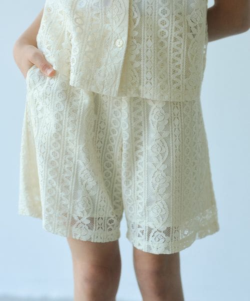 green label relaxing/レース ショートパンツ / キッズ  140cm―160cm/ショート / ハーフパンツ