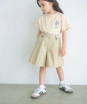 green label relaxing/ベルトループ デザイン キュロット / キッズ 100cm―160cm/ショート / ハーフパンツ