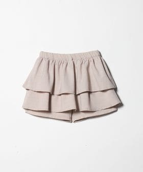 green label relaxing/リネンライク フリル キュロット / キッズ 140cm―160cm/ショート / ハーフパンツ