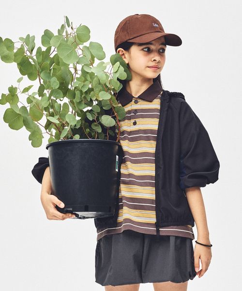 green label relaxing/【スタメンシリーズ】ボーダー ポロシャツ  / キッズ  100cm―160cm/Tシャツ / カットソー