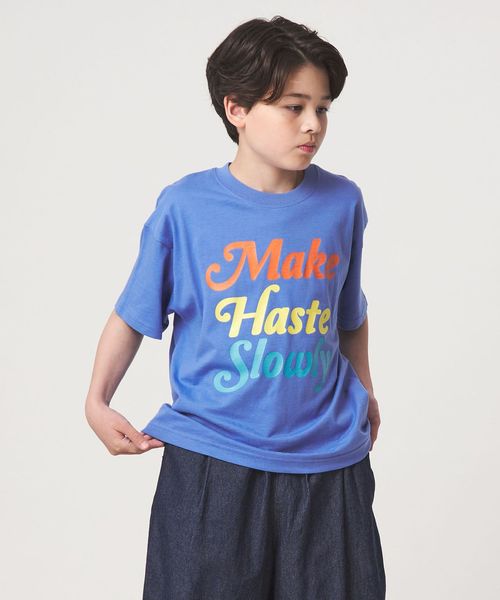 green label relaxing/カラフル プリント Tシャツ / キッズ100cm―160cm/Tシャツ / カットソー