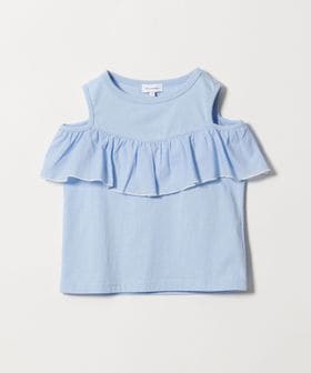 green label relaxing/【スタメンシリーズ】ショルダー ホール Tシャツ / キッズ 100cm―160cm/Tシャツ / カットソー