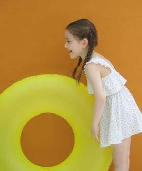 green label relaxing/コバナガラ スイム ワンピース / 水着 / キッズ 100cm―130cm/水着