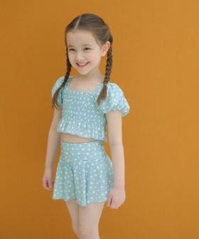 green label relaxing/コバナガラ タンキニ / 水着 / キッズ 100cm―130cm/水着