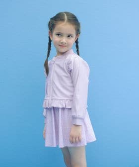 green label relaxing/フレア マエアキ ラッシュガード/ キッズ 100cm―130cm/ラッシュガード