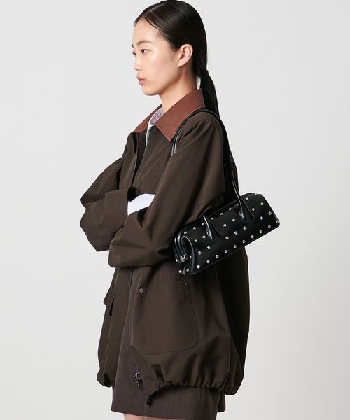 OSOI/＜OSOI＞BOAT WIDE MINI STUD バッグ/ショルダーバッグ