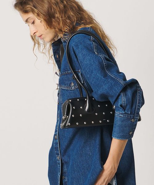 OSOI/＜OSOI＞BOAT WIDE MINI STUD バッグ/ショルダーバッグ