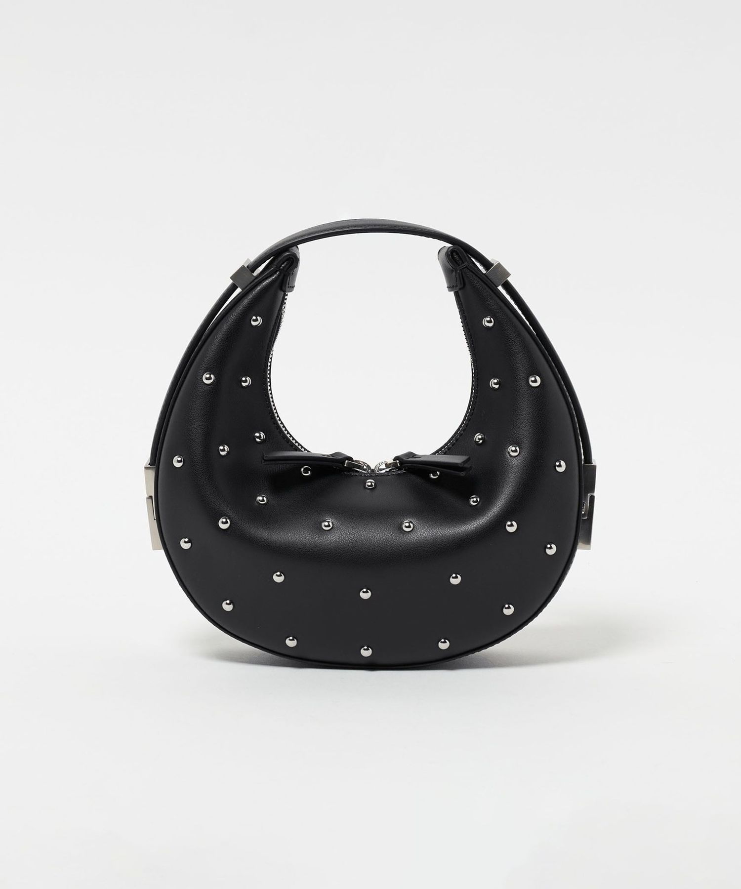 【美品】OSOI /TONI MINI バック BLK Osoi crescent shaped Toni mini bag smooth black leather