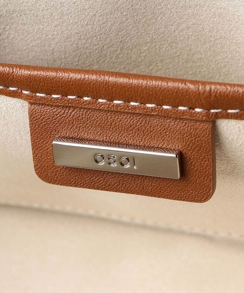 ＜OSOI＞ZIP BROCLE MINI バッグ TAN 4000025S0054_l1_a004.jpg