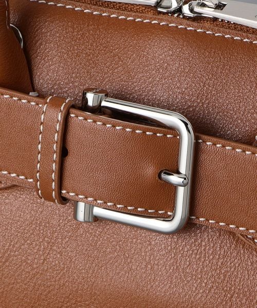 OSOI＞ZIP BROCLE MINI バッグ TAN