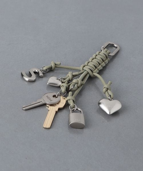 【ユナイテッドアローズ別注】＜OSOI＞ロープ キーリング 別注】＜OSOI＞ロープ キーリング BLACK