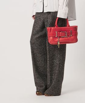 OSOI/＜OSOI＞TOTE BROCLE MINI バッグ A/RED/トートバッグ