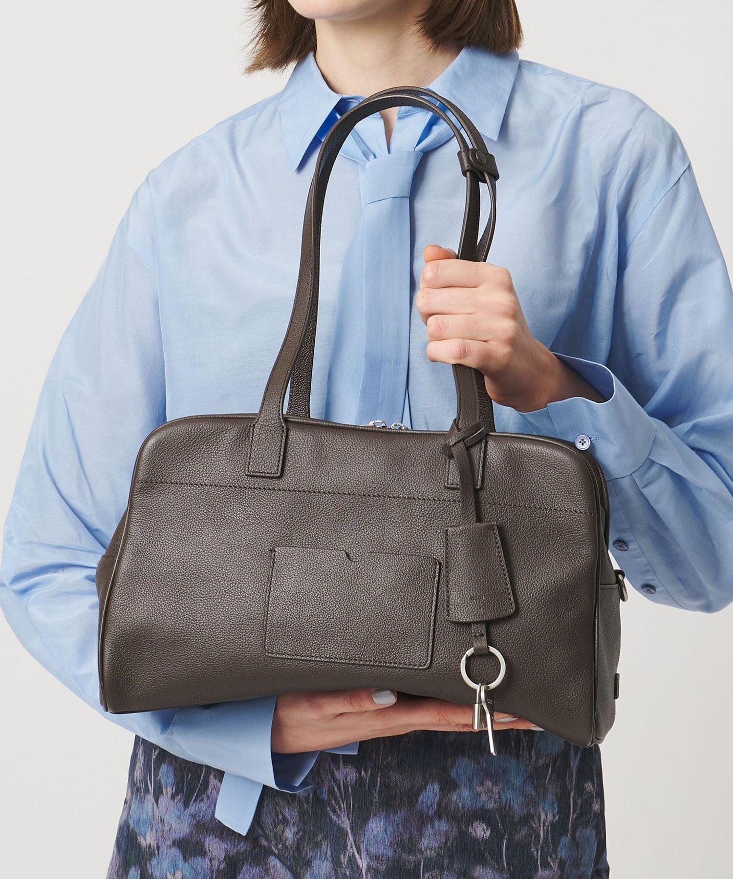 OSOI ユナイテッドアローズ別注 POCCOトートバッグ ダークブラウン 別注】＜OSOI＞POCCO トートバッグ