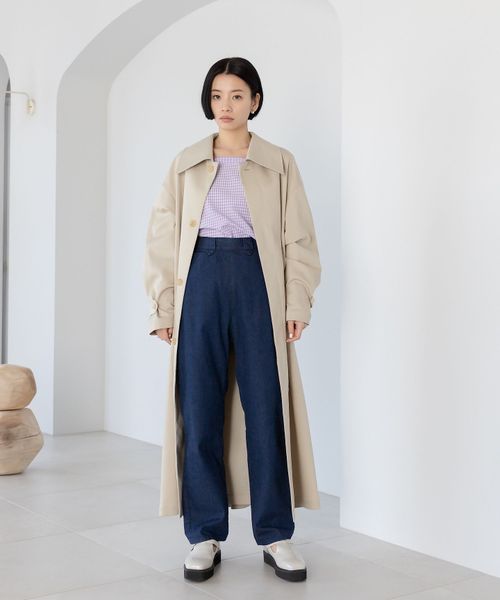 <CITEN(シテン)>ビッグ バルカラーコート