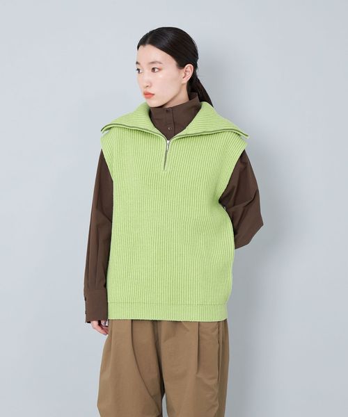 CITEN＞ハーフジップ ベスト