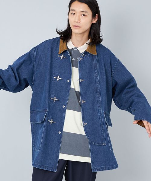 NICENESS BRIAN ファイヤーマンデニムカバーオール