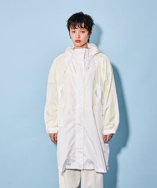 兎24②春ＬＬ薄グレージュマウンテンパーカーコートシャカシャカ CITEN＞シャカシャカ マウンテンパーカー