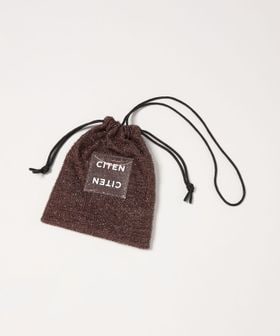 CITEN/＜CITEN＞キラキラニットクリアロゴキンチャクショルダーバッグ/ショルダーバッグ