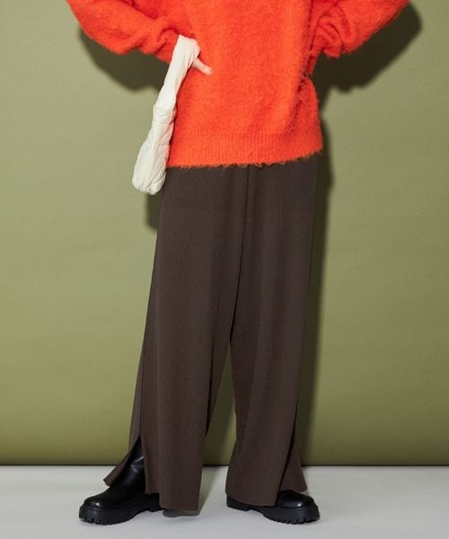 CITEN/＜CITEN＞ワイドニットパンツ/イージーパンツ