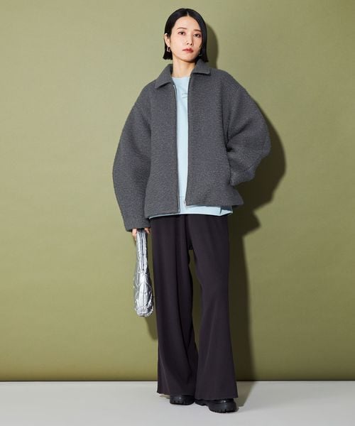 CITEN＞エリツキジップブルゾン