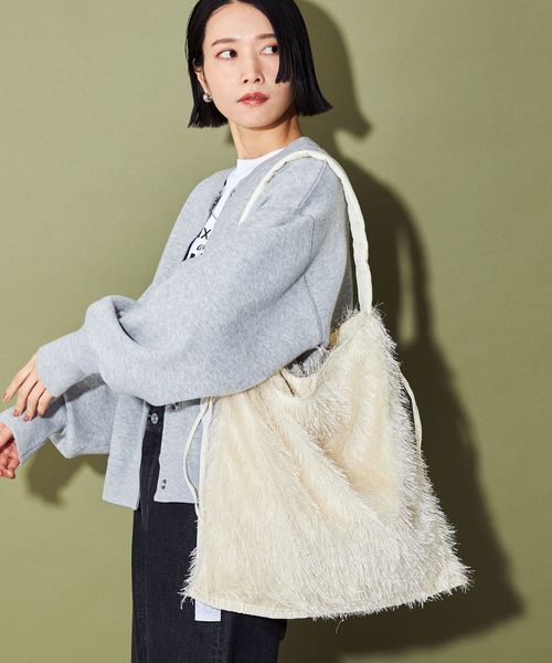 CITEN＞ライトフリンジキンチャクトート