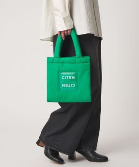 CITEN/＜CITEN＞パデッド クリア ロゴ トート S/トートバッグ