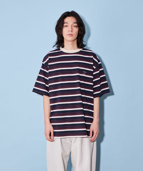 CITEN＞ランダム ボーダー Tシャツ