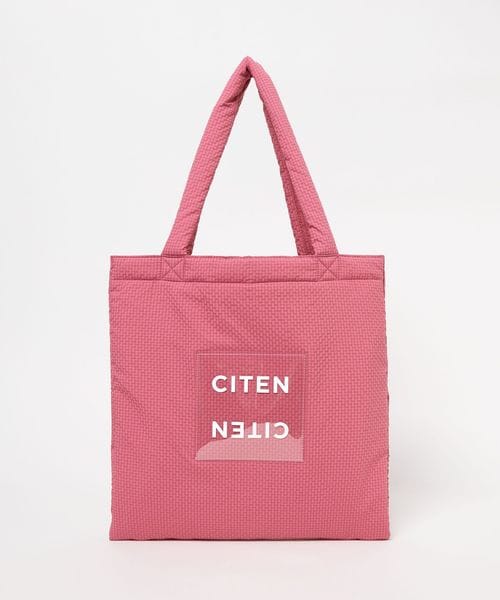 【CITEN】パデッド クリア ロゴ トートバッグ CITEN｜<CITEN>パデッド クリア ロゴ トートバッグ | Rakuten