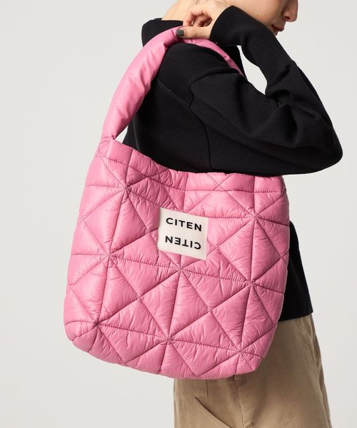 CITEN/＜CITEN＞CITENパデッドワンショルダーL/トートバッグ