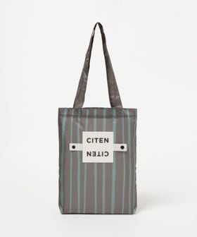 CITEN/＜CITEN＞くるくるパッチンペイントストライプS/エコバッグ