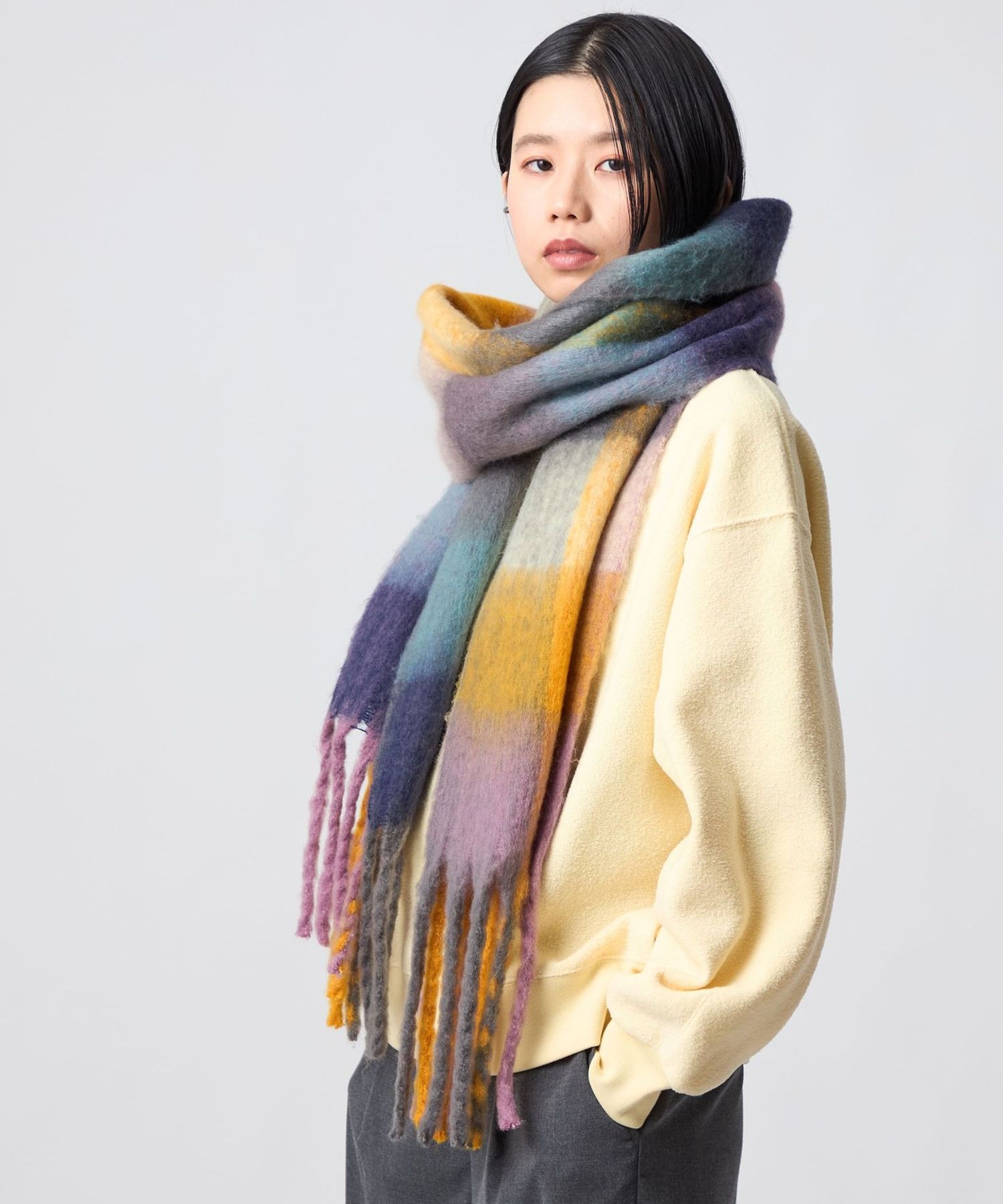 いずみくん様専用 コットンストール（チェックA）170×70cm 4点 【公式