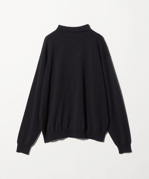 【BATONER】黒ハイゲージニット BATONER】黒ハイゲージニット BATONER (MEN) (バトナー) | KNIT