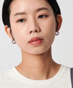 CITEN/＜CITEN＞クリアメタルフープピアス/ピアス（両耳用）