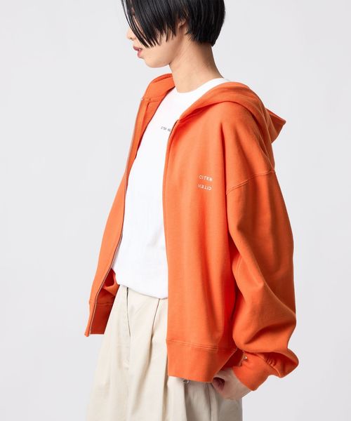 CITEN/＜CITEN＞ロゴZIPフーディー/スウェット / パーカー